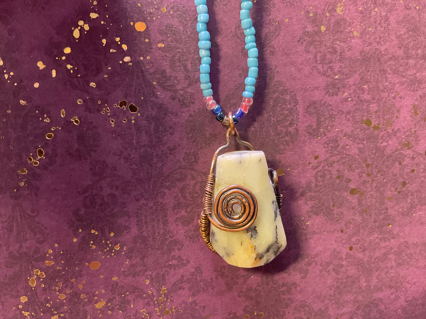 Dendritic Opal Necklace