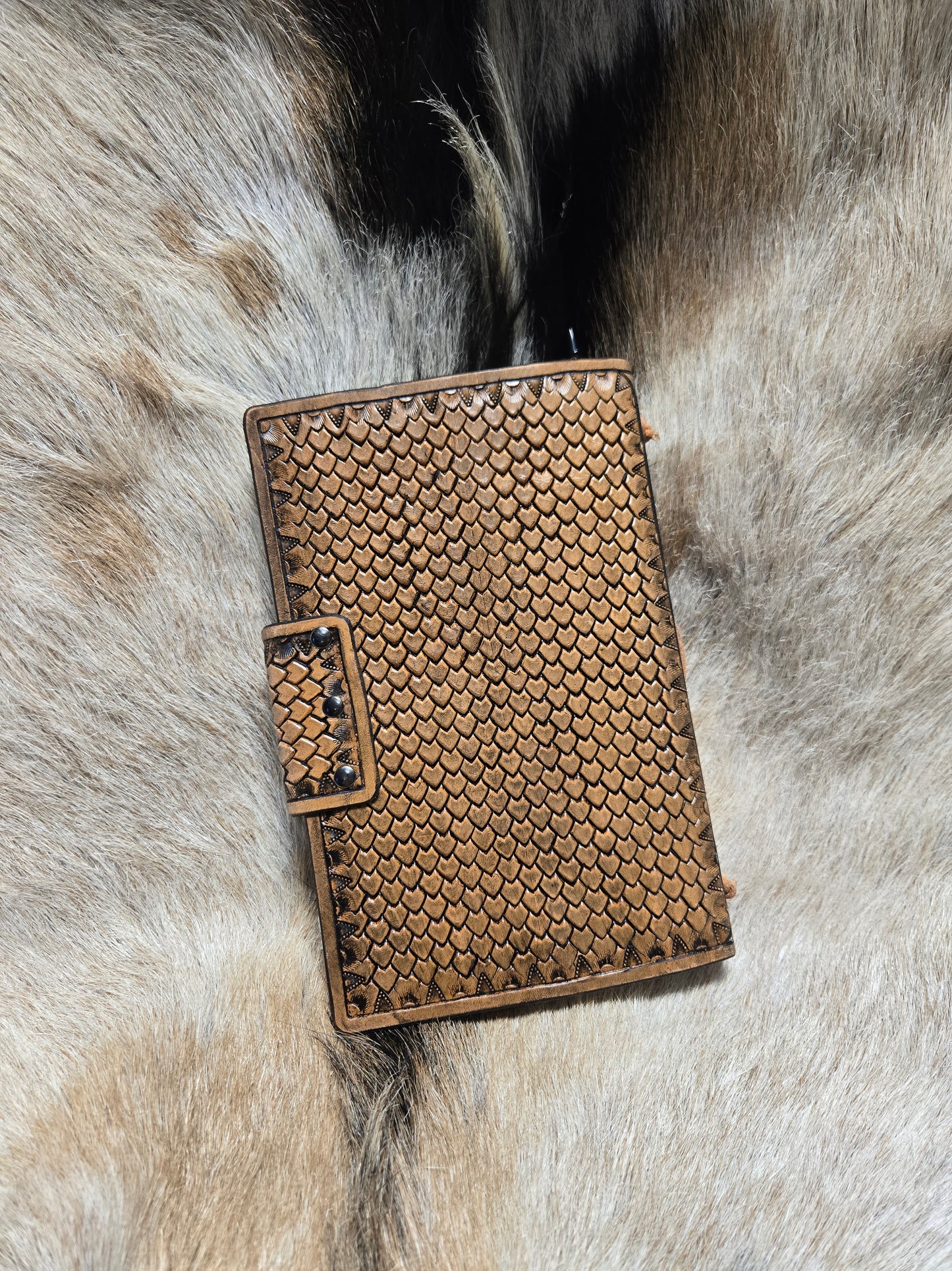 NoteBooks with Beaded pen sleeve