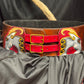 Red War Belt Thor and Goats 35-39 inch