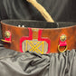 Red War Belt Thor and Goats 35-39 inch