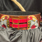 Red War Belt Thor and Goats 35-39 inch