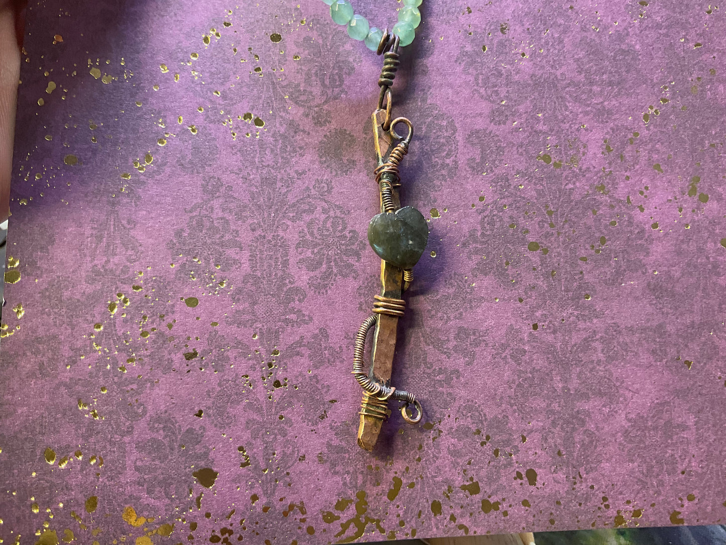Labradorite Copper Necklace