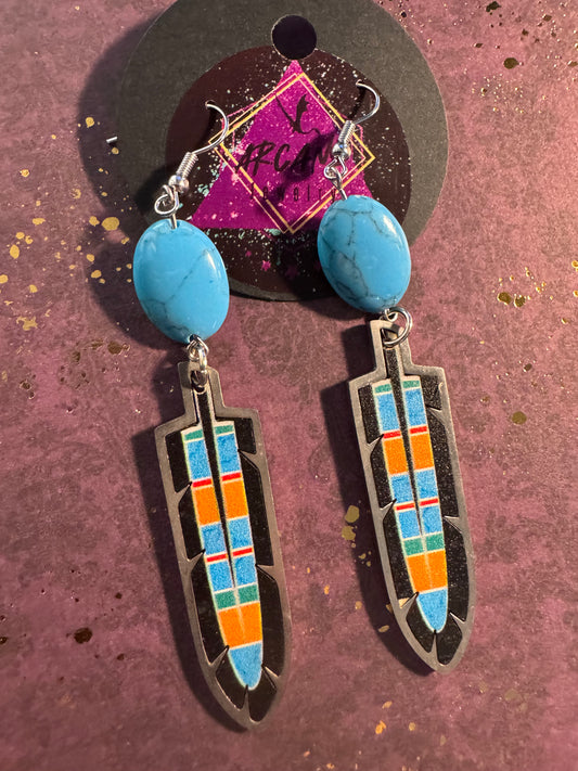 Feather Earrings
