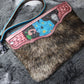 Leather Wristlet Tooled