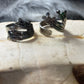 Shooting Stars Adjustable Sterling Silver Ring
