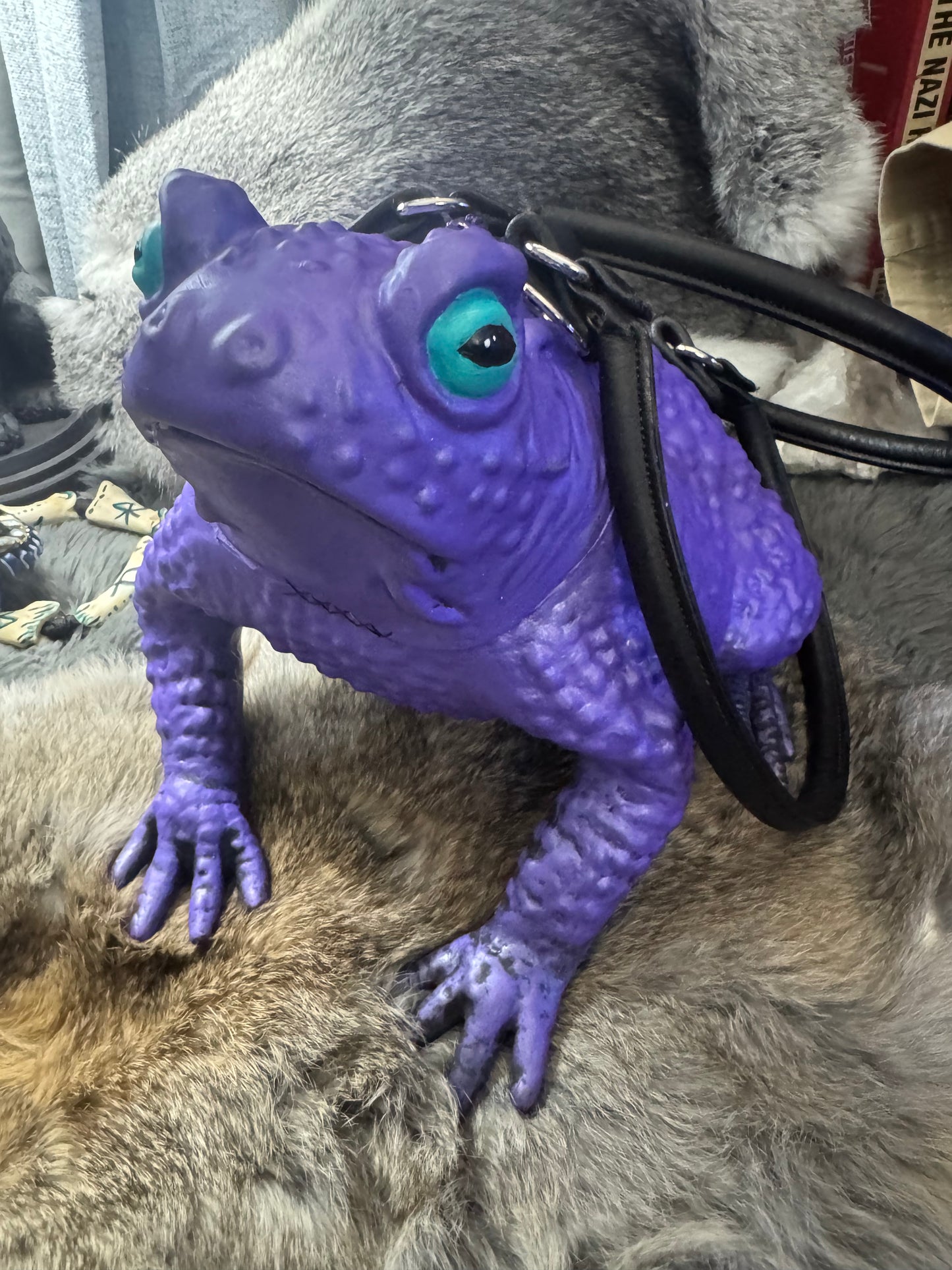 Purple Frog Bag