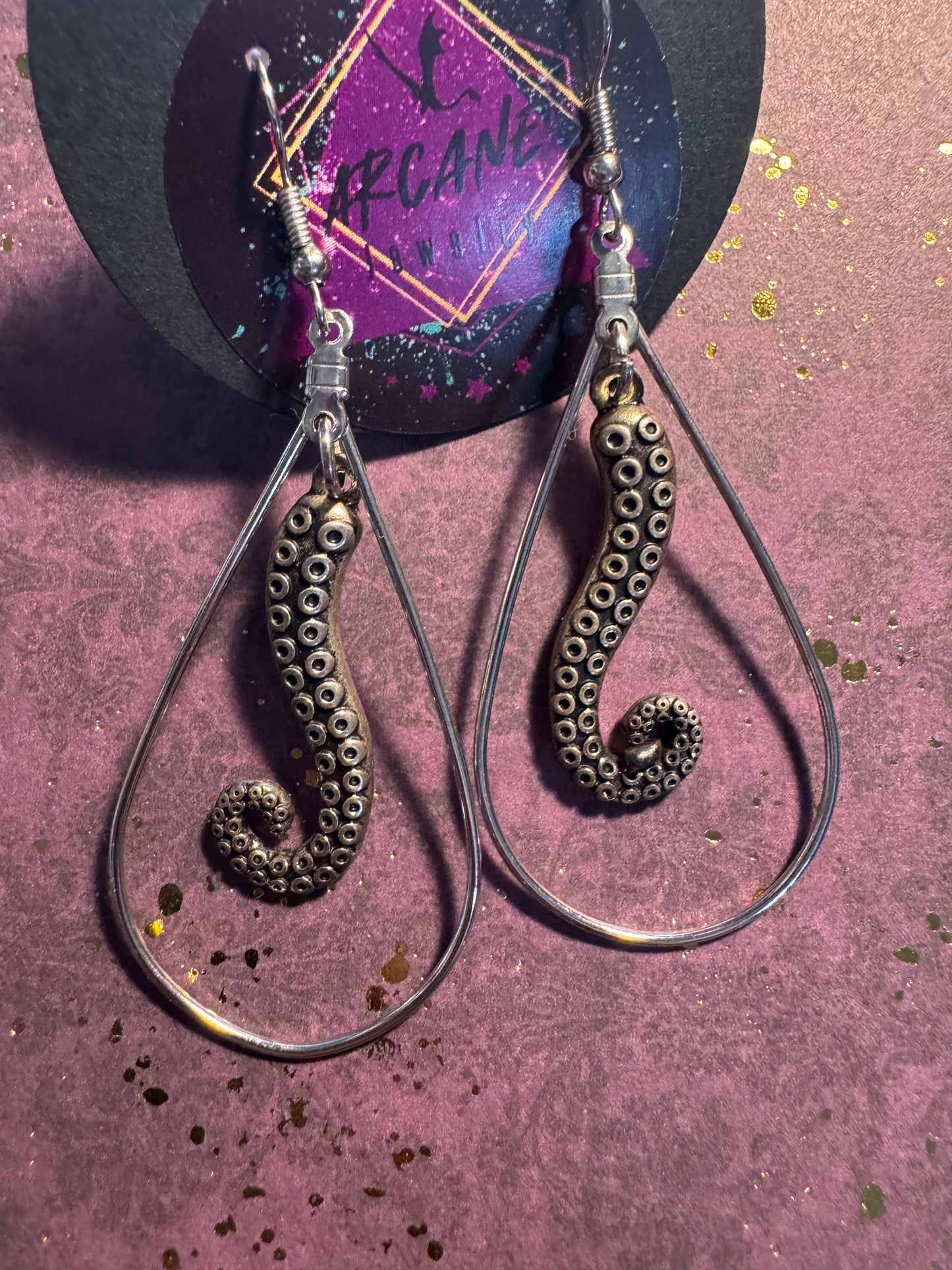 Tentacle Earrings