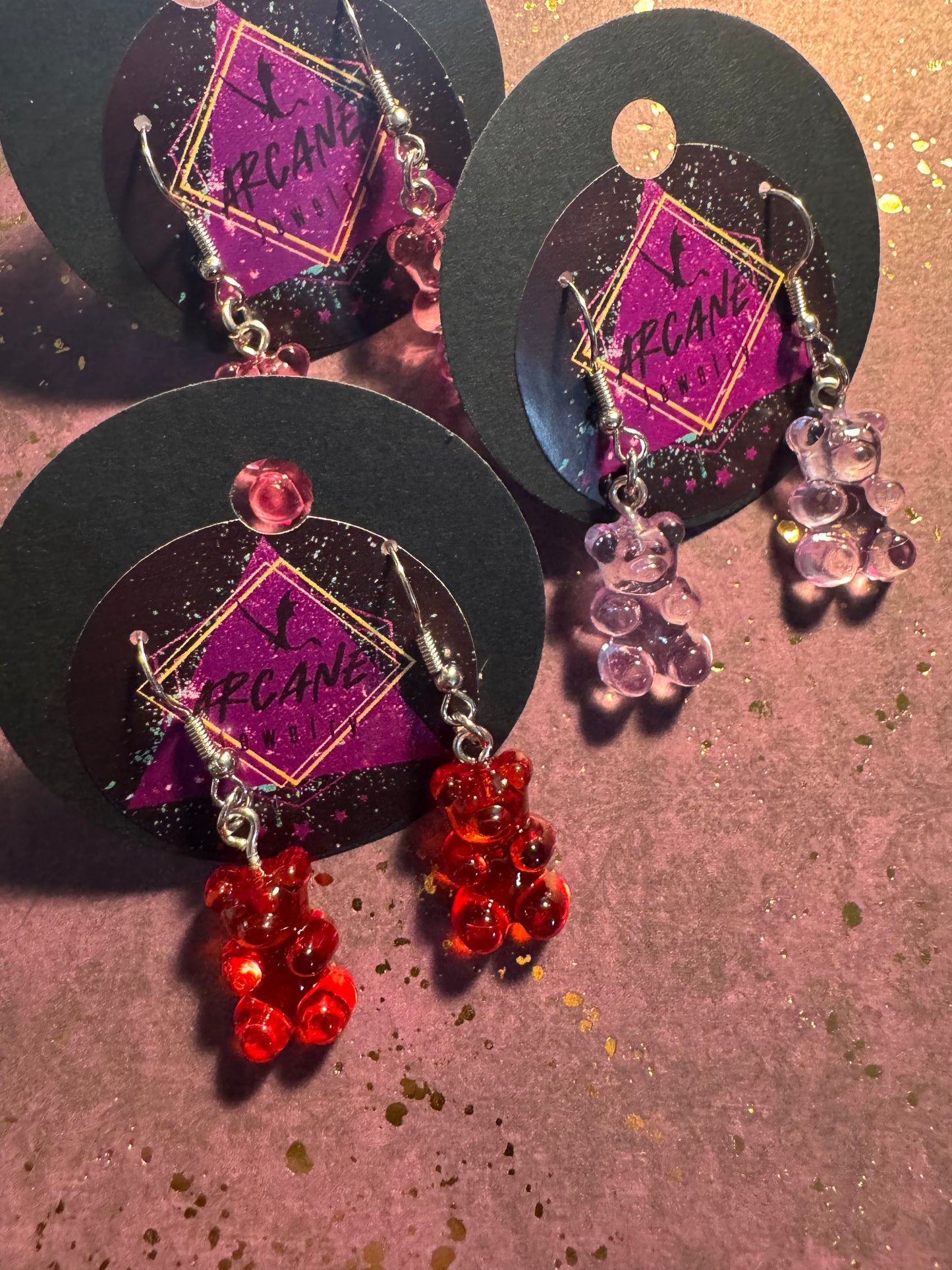 Gummy Bear Earrings